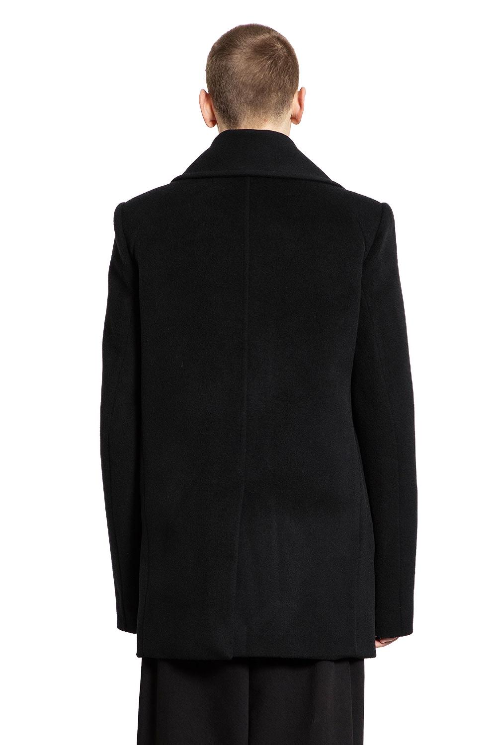 Antonioli ANN DEMEULEMEESTER MAN BLACK JACKETS