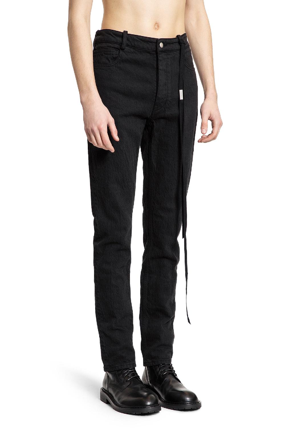 Antonioli ANN DEMEULEMEESTER MAN BLACK JEANS