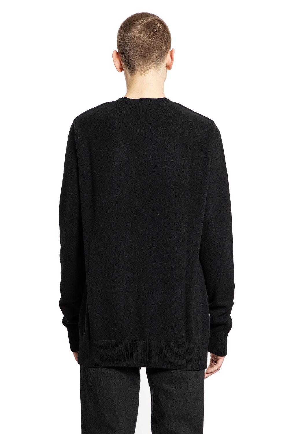 Antonioli ANN DEMEULEMEESTER MAN BLACK KNITWEAR