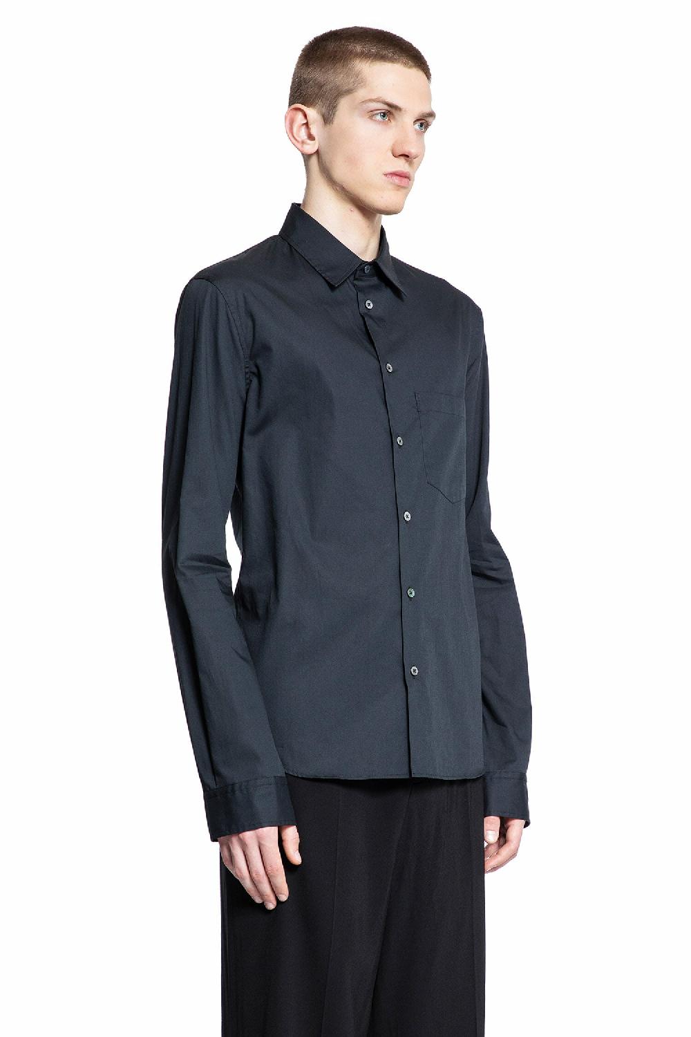 Antonioli ANN DEMEULEMEESTER MAN BLACK SHIRTS