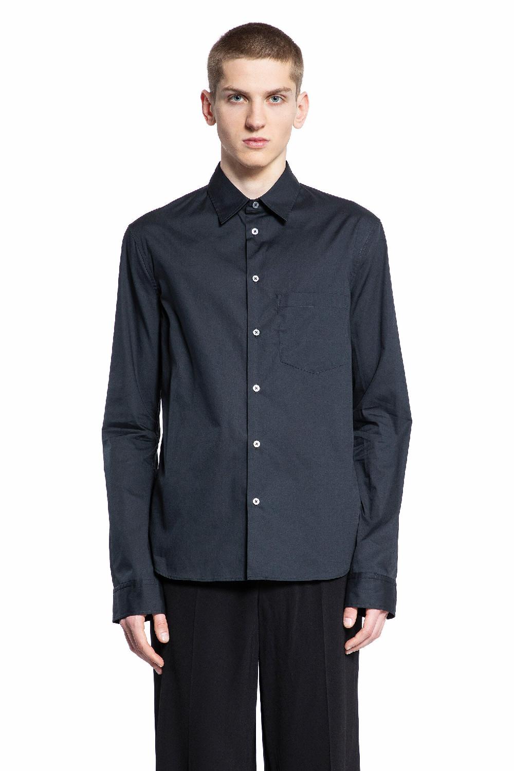 Antonioli ANN DEMEULEMEESTER MAN BLACK SHIRTS