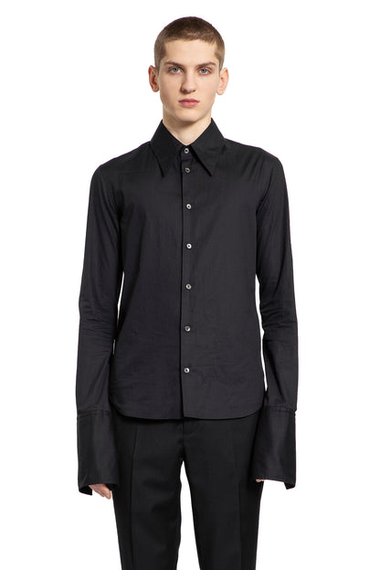 Antonioli ANN DEMEULEMEESTER MAN BLACK SHIRTS