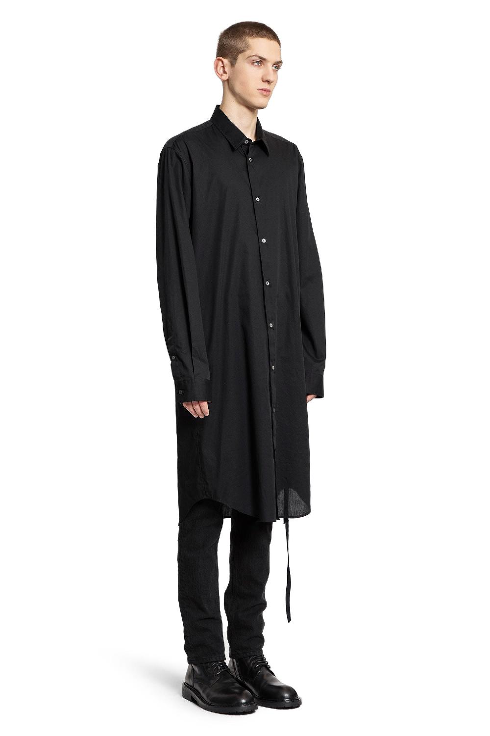 Antonioli ANN DEMEULEMEESTER MAN BLACK SHIRTS