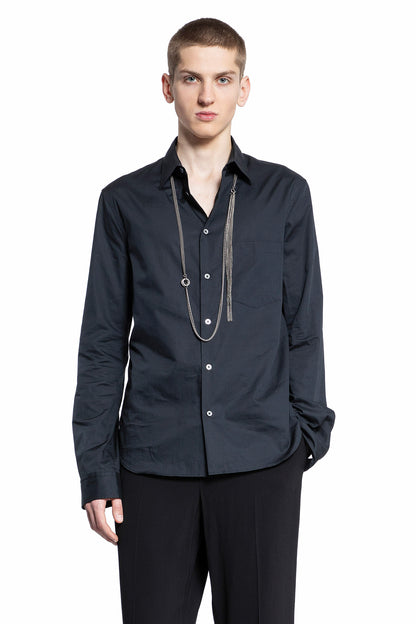 Antonioli ANN DEMEULEMEESTER MAN BLACK SHIRTS