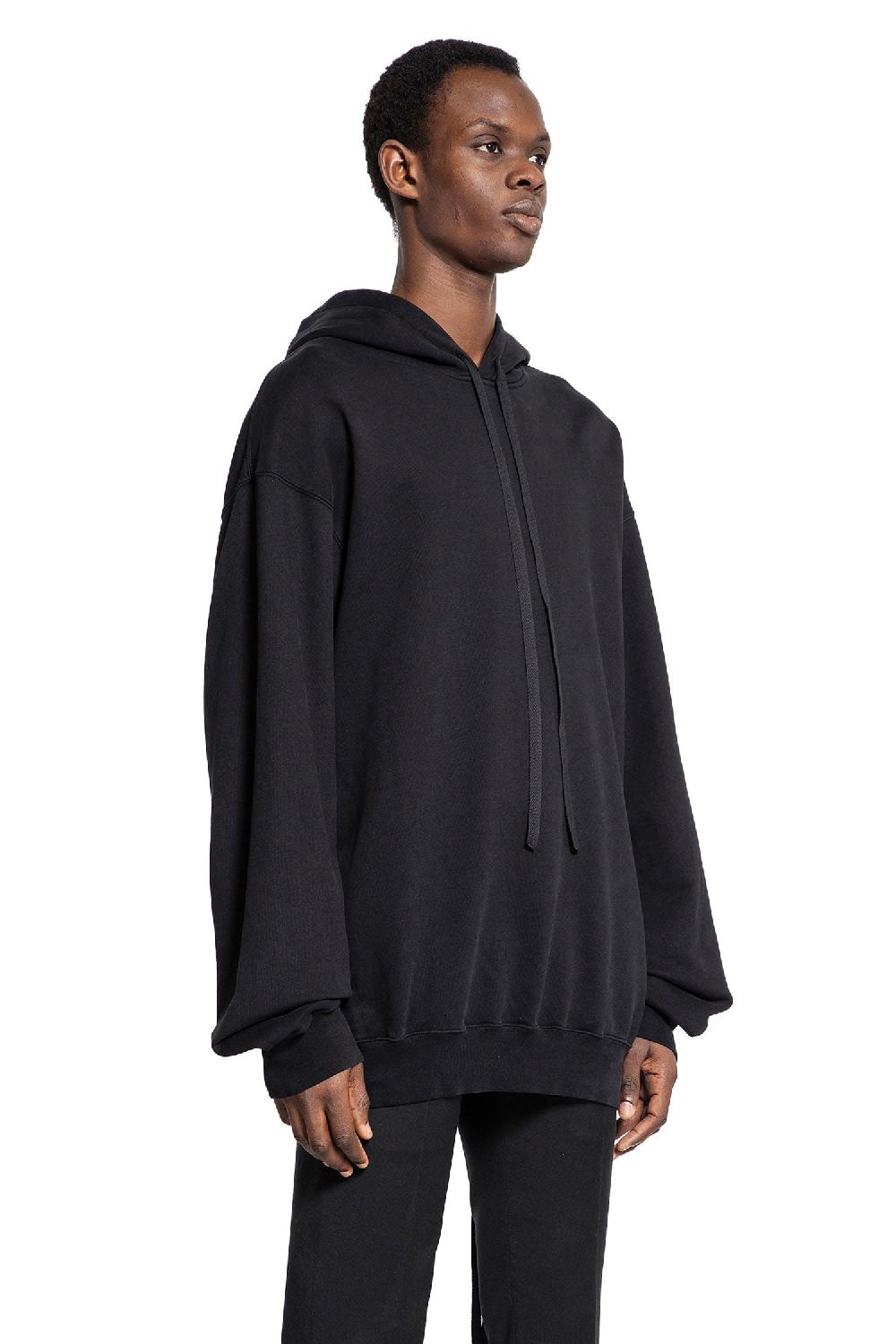 Antonioli ANN DEMEULEMEESTER MAN BLACK SWEATSHIRTS
