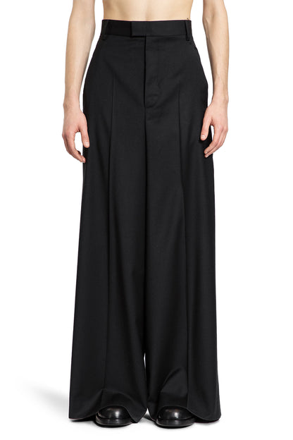 Antonioli ANN DEMEULEMEESTER MAN BLACK TROUSERS