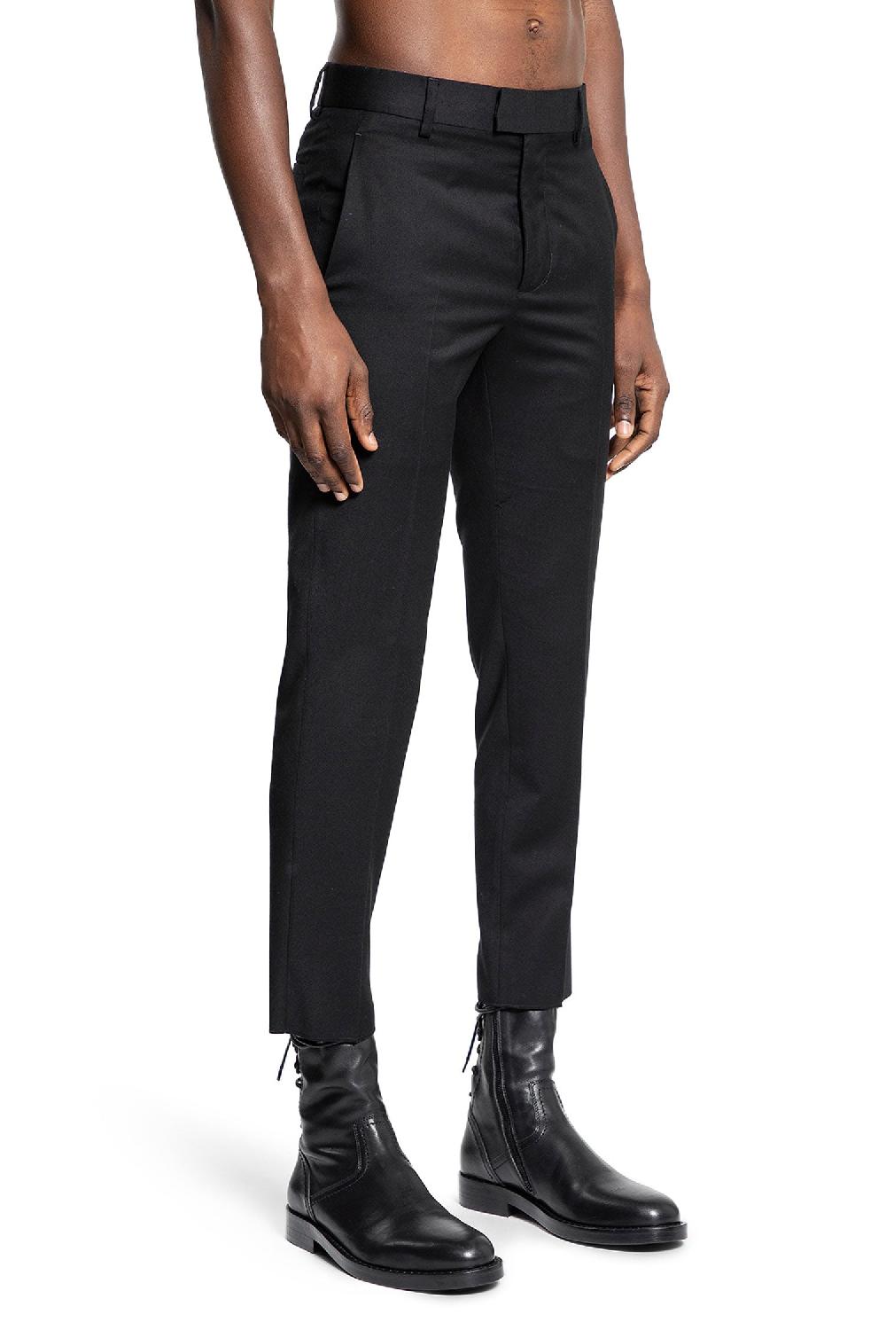 Antonioli ANN DEMEULEMEESTER MAN BLACK TROUSERS
