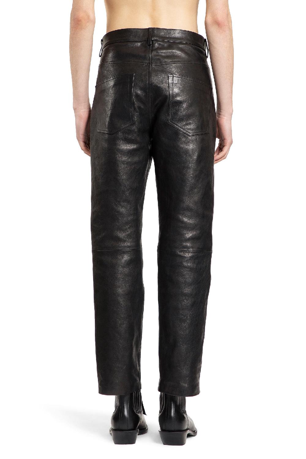 Antonioli ANN DEMEULEMEESTER MAN BLACK TROUSERS