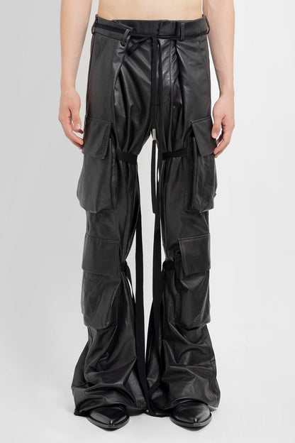 Antonioli ANN DEMEULEMEESTER MAN BLACK TROUSERS