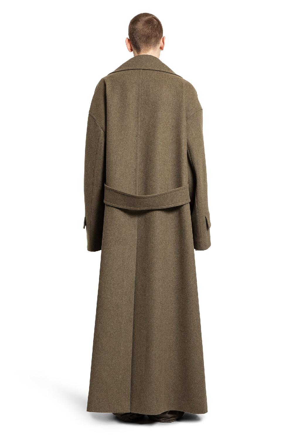 Antonioli ANN DEMEULEMEESTER MAN GREEN COATS