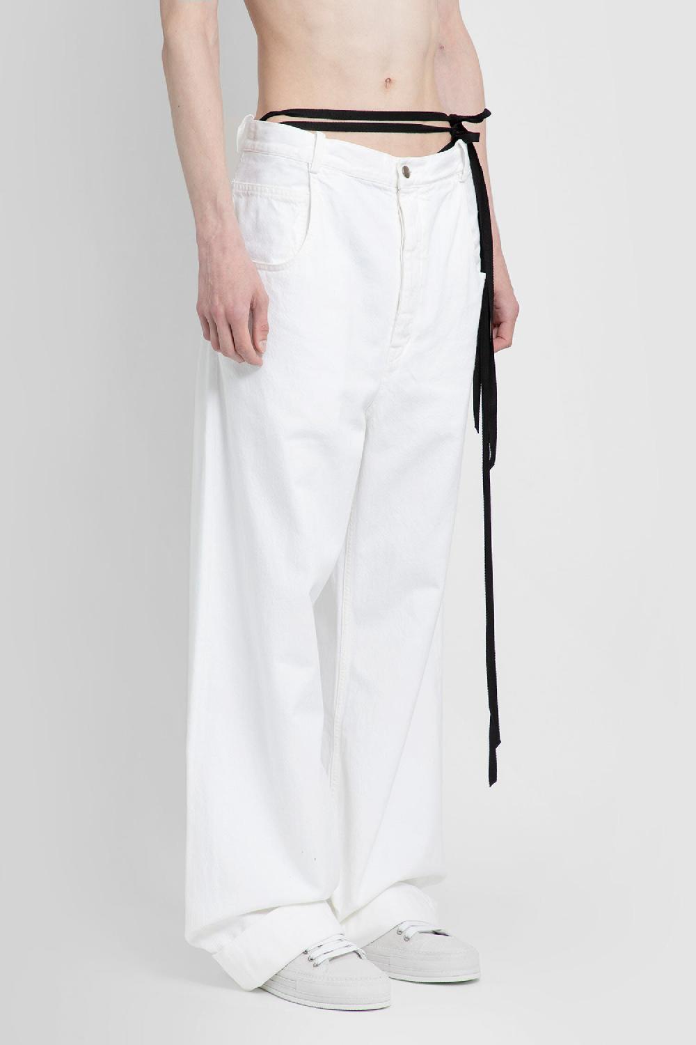 Antonioli ANN DEMEULEMEESTER MAN WHITE JEANS