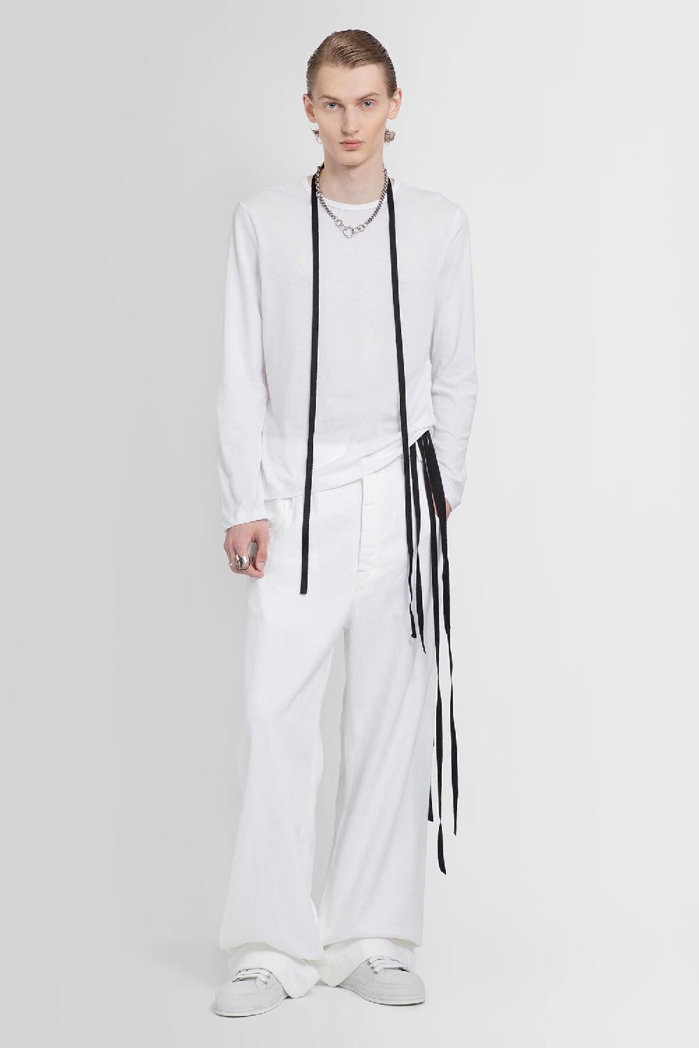 Antonioli ANN DEMEULEMEESTER MAN WHITE JEANS