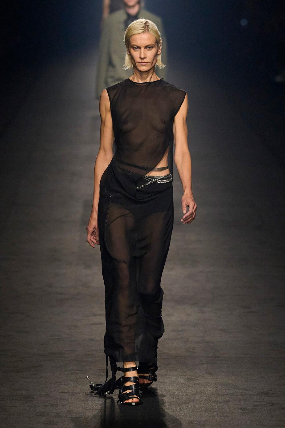 Antonioli ANN DEMEULEMEESTER UNISEX BLACK BELTS