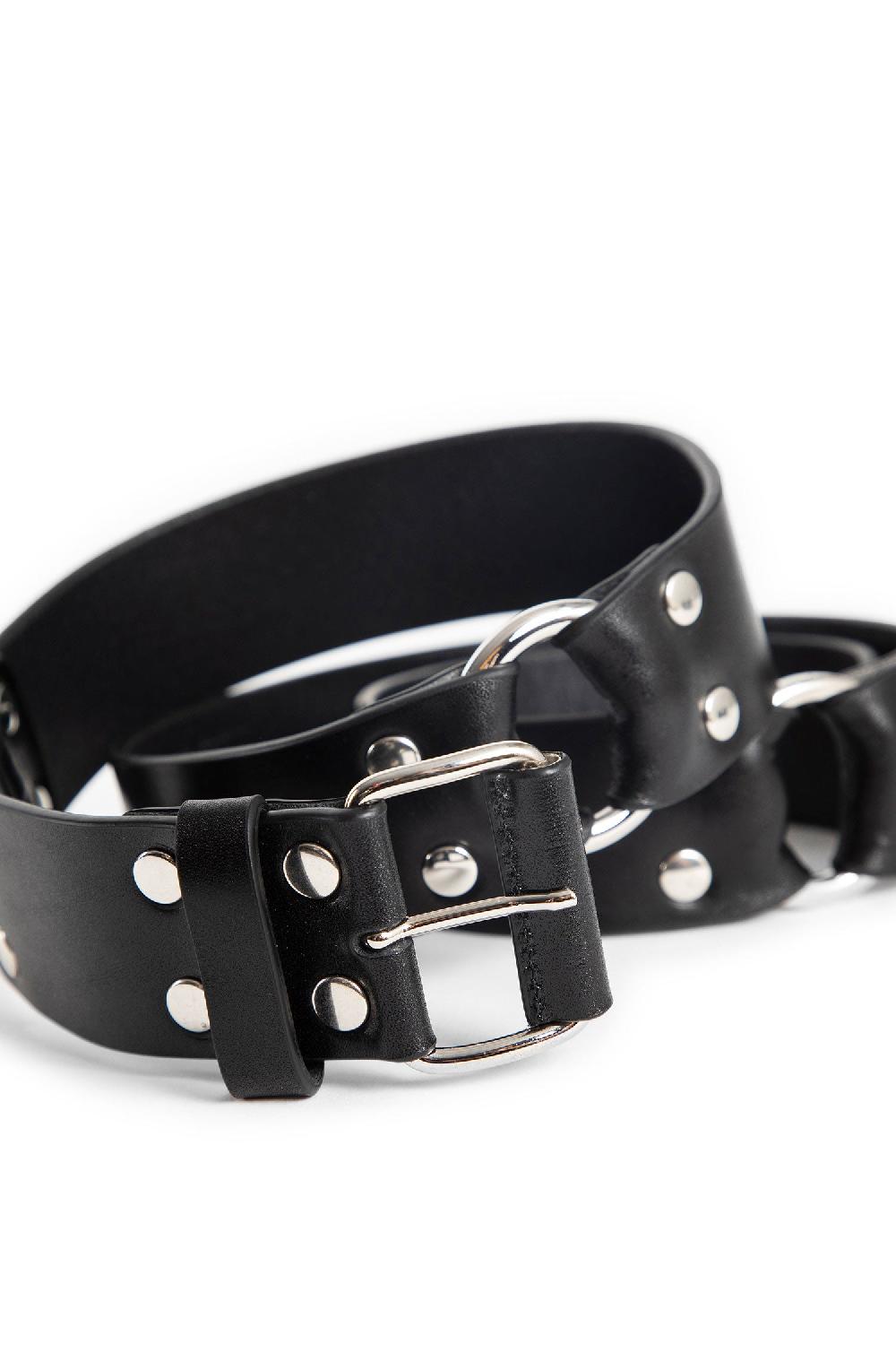Antonioli ANN DEMEULEMEESTER UNISEX BLACK BELTS