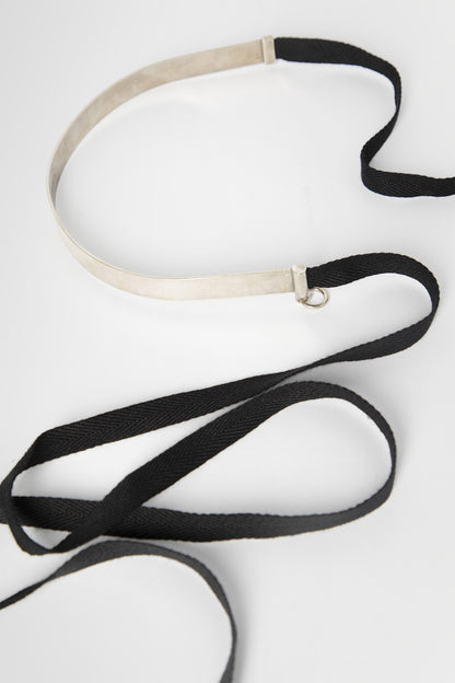 Antonioli ANN DEMEULEMEESTER UNISEX BLACK BELTS