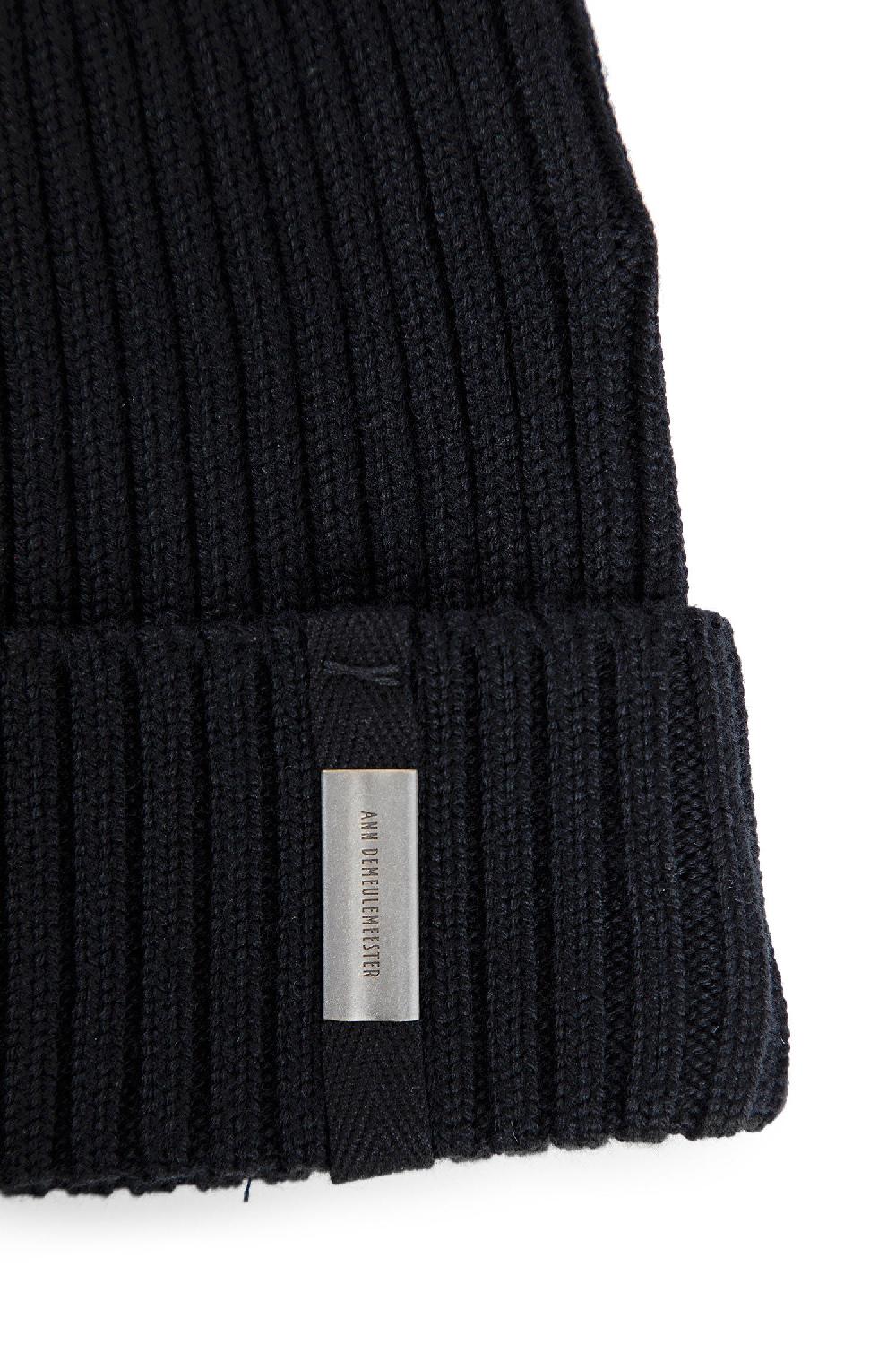 Antonioli ANN DEMEULEMEESTER UNISEX BLACK HATS