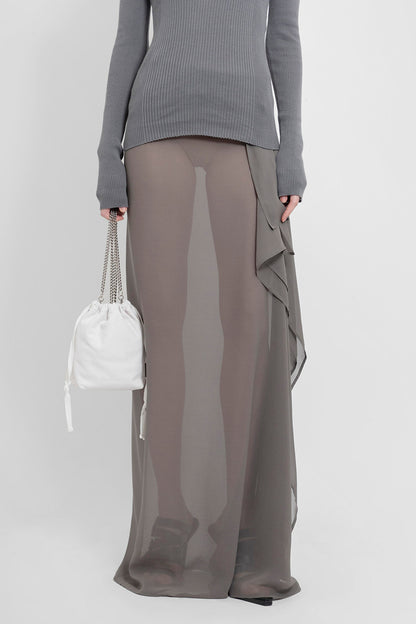 Antonioli ANN DEMEULEMEESTER WOMAN BEIGE SKIRTS