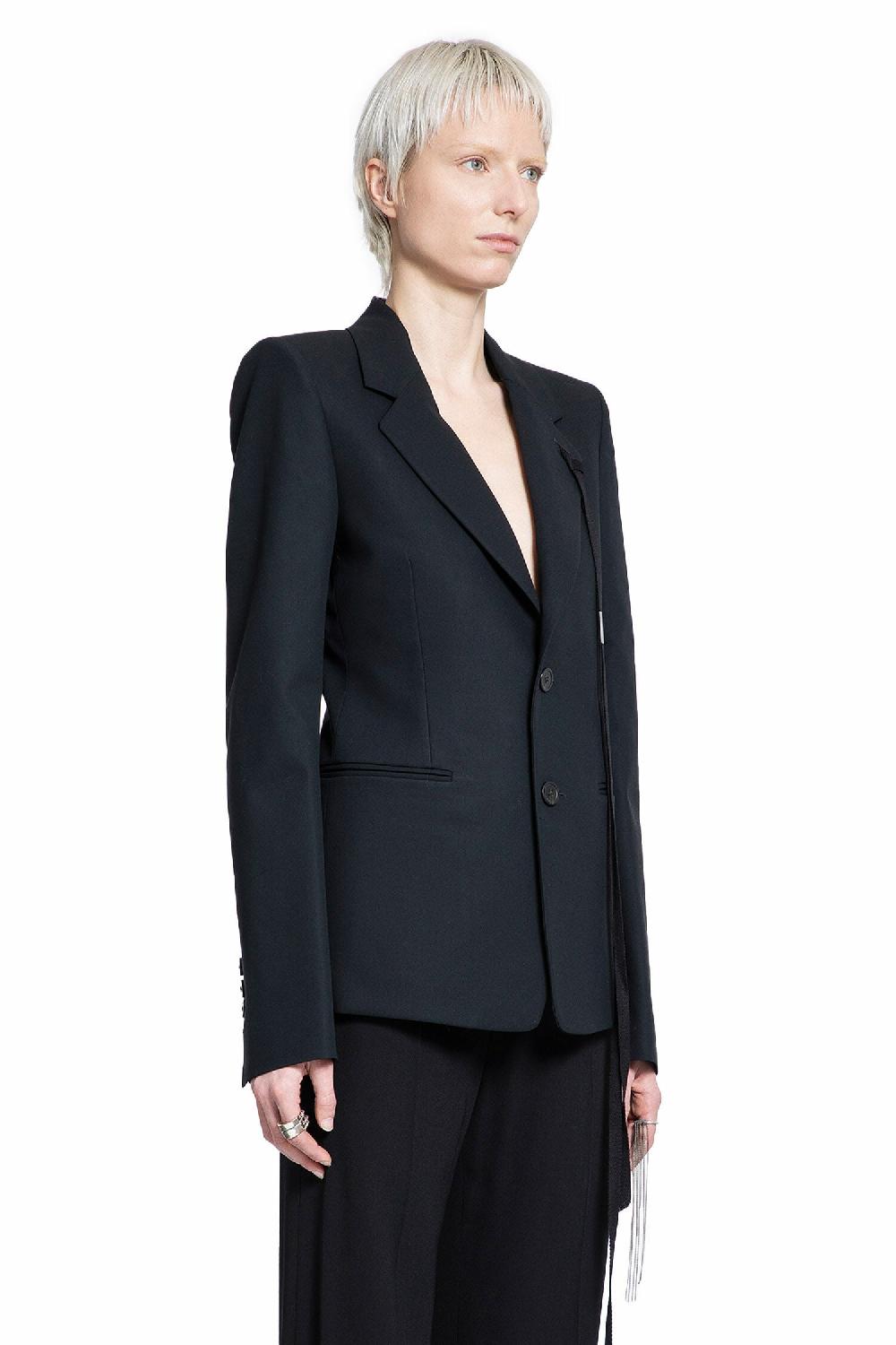 Antonioli ANN DEMEULEMEESTER WOMAN BLACK BLAZERS