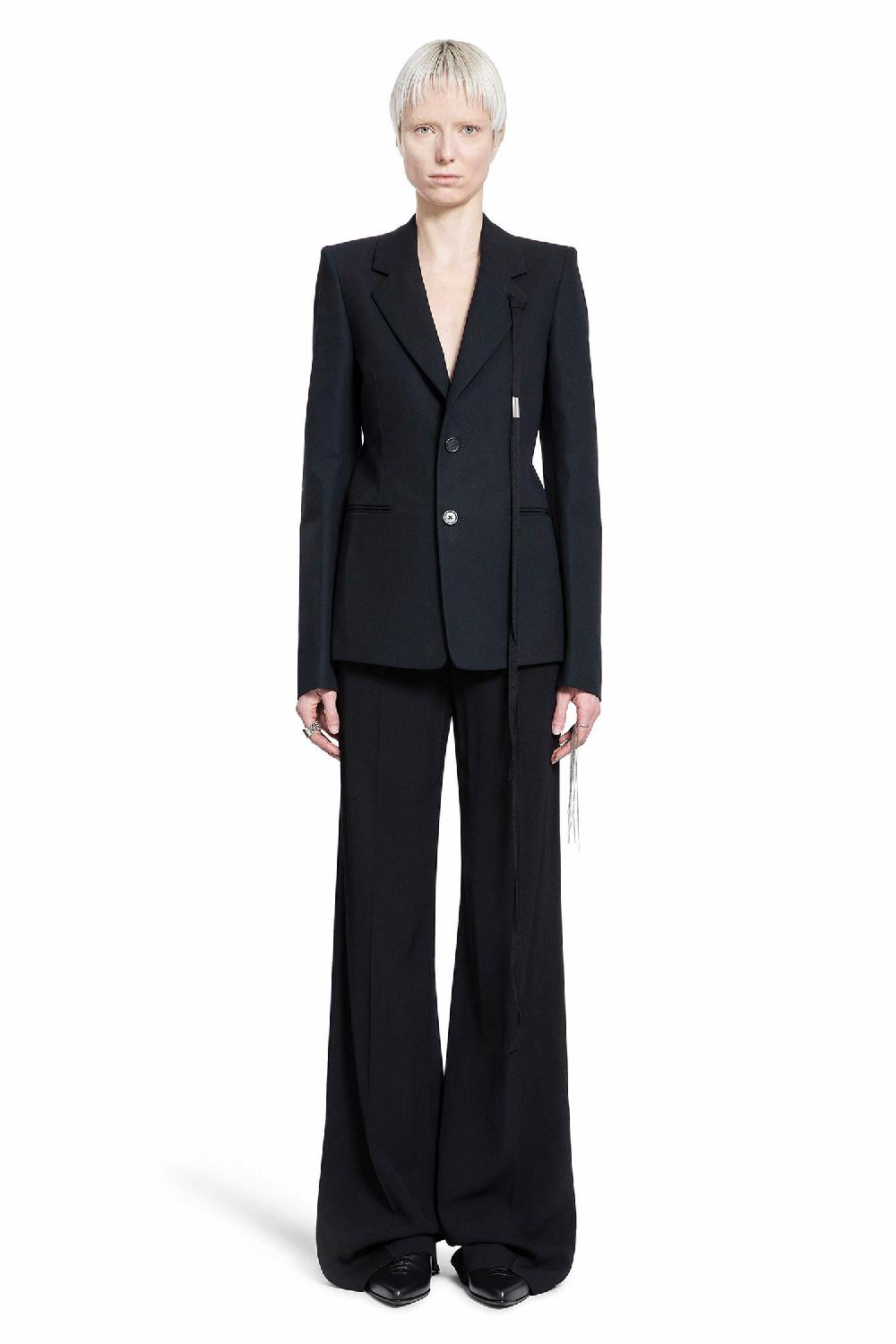 Antonioli ANN DEMEULEMEESTER WOMAN BLACK BLAZERS