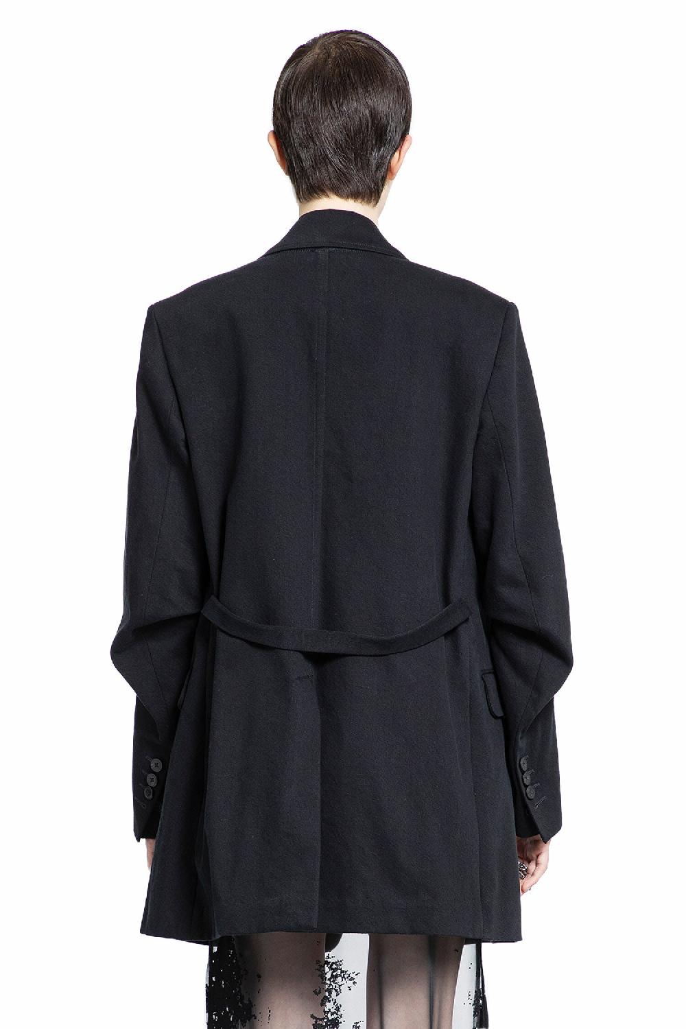 Antonioli ANN DEMEULEMEESTER WOMAN BLACK BLAZERS