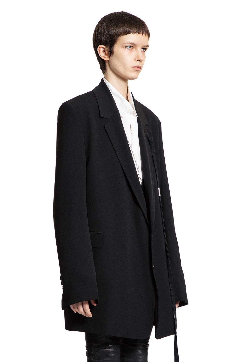 Antonioli ANN DEMEULEMEESTER WOMAN BLACK BLAZERS