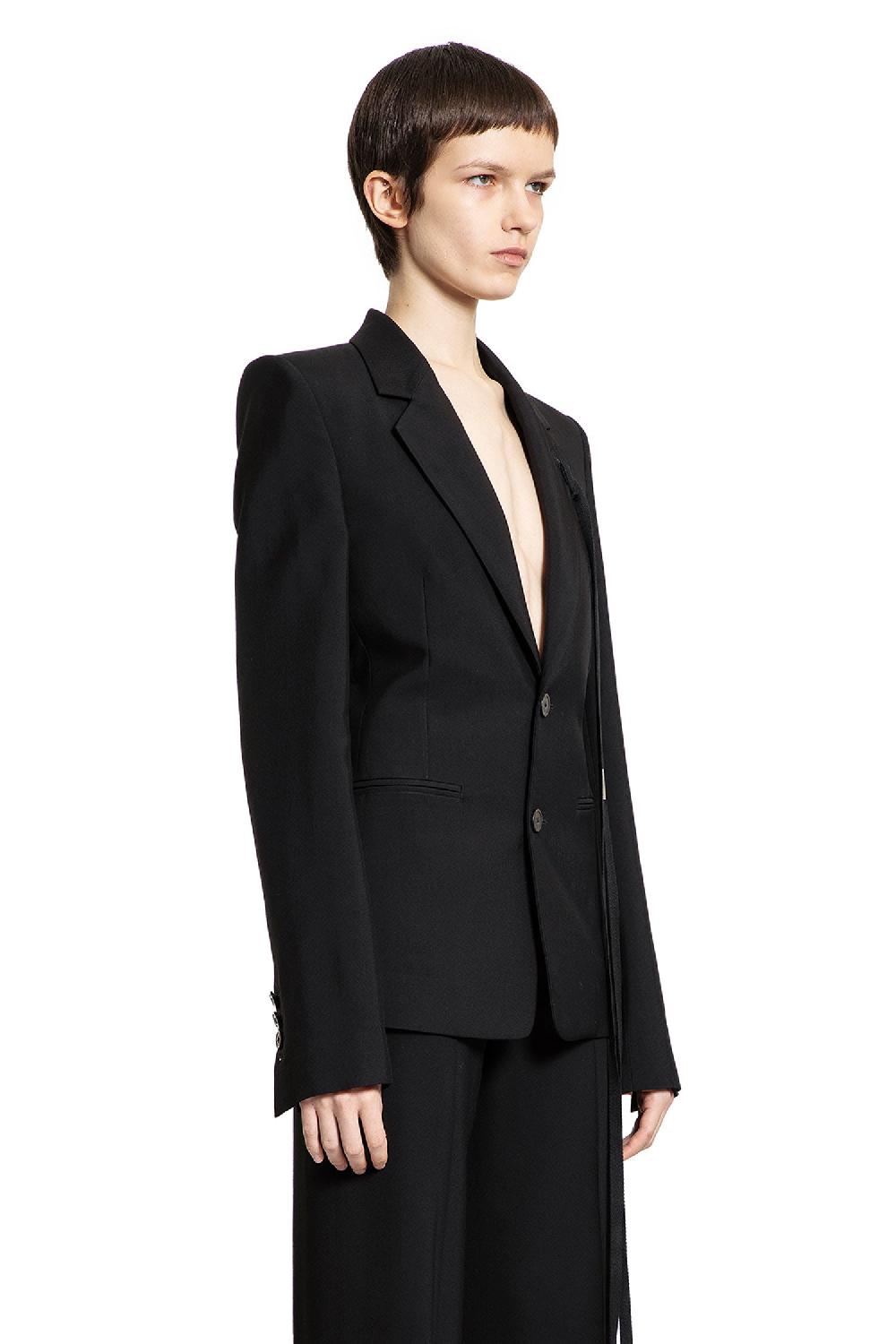 Antonioli ANN DEMEULEMEESTER WOMAN BLACK BLAZERS