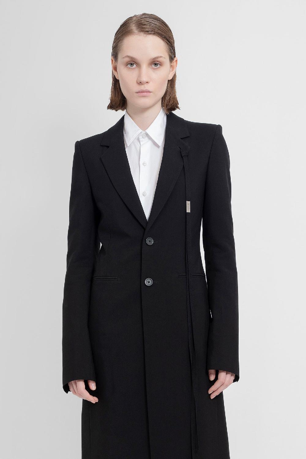 Antonioli ANN DEMEULEMEESTER WOMAN BLACK COATS