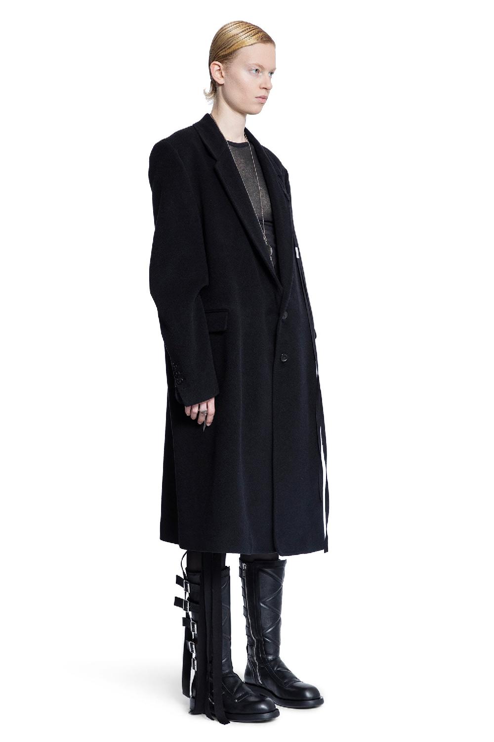 Antonioli ANN DEMEULEMEESTER WOMAN BLACK COATS