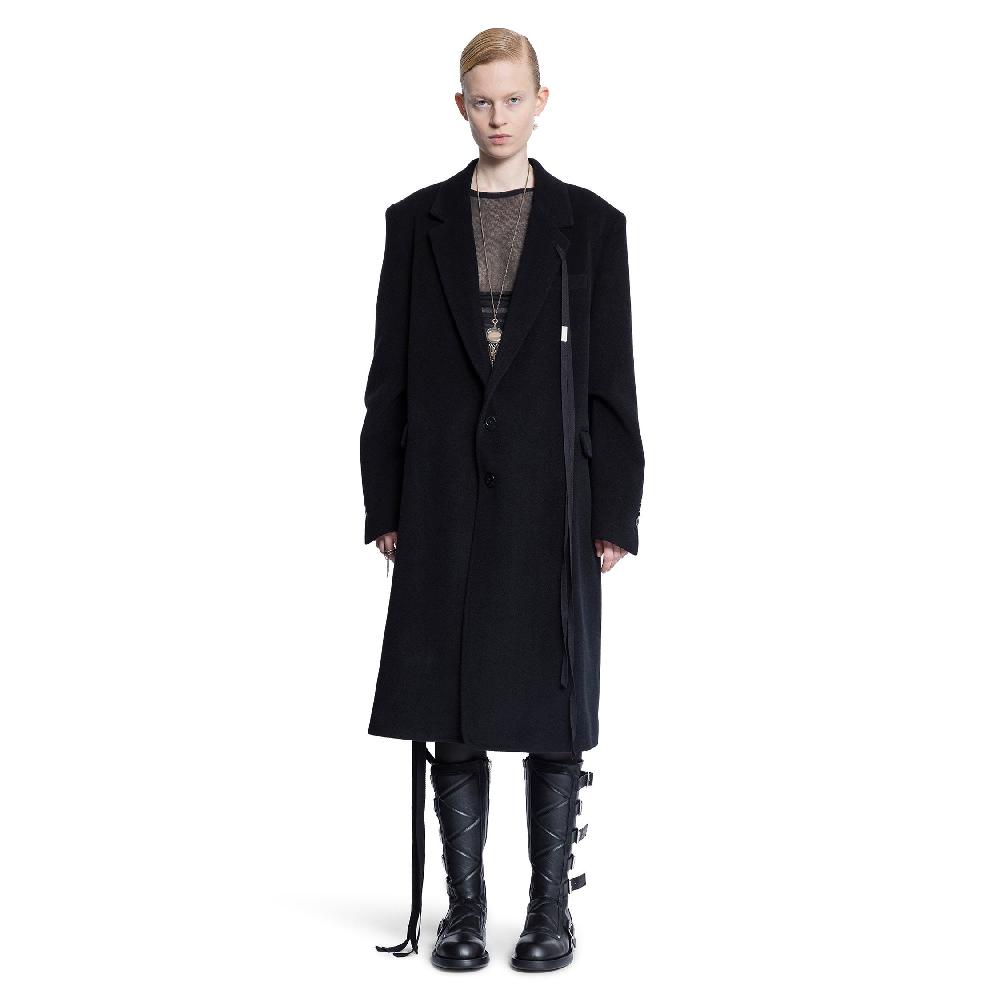 Antonioli ANN DEMEULEMEESTER WOMAN BLACK COATS
