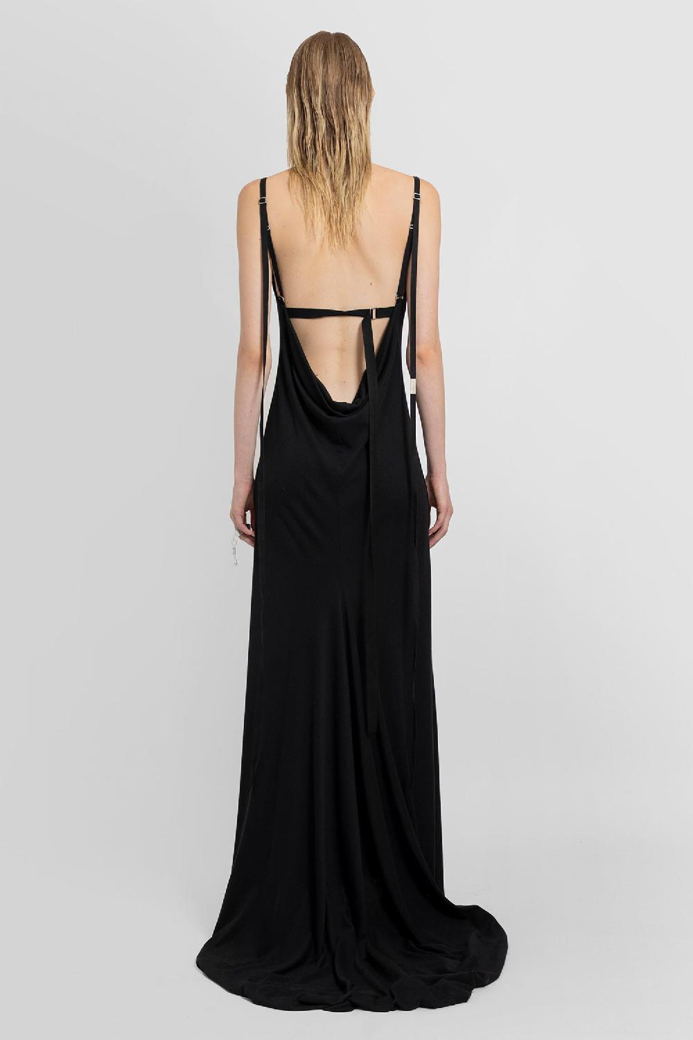Antonioli ANN DEMEULEMEESTER WOMAN BLACK DRESSES