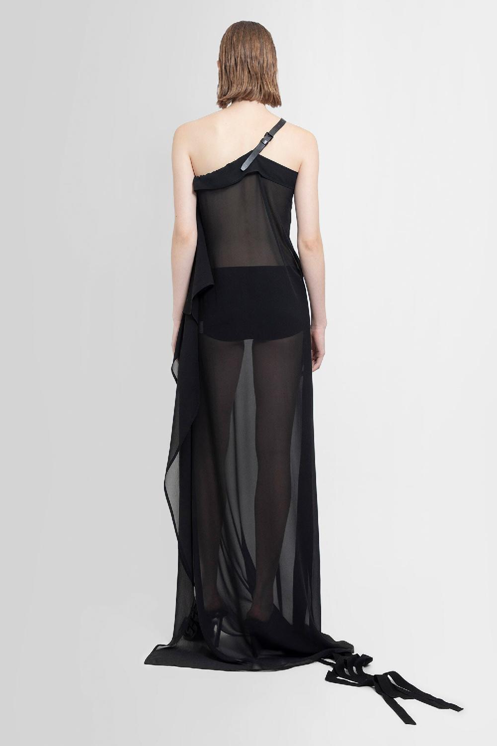 Antonioli ANN DEMEULEMEESTER WOMAN BLACK DRESSES