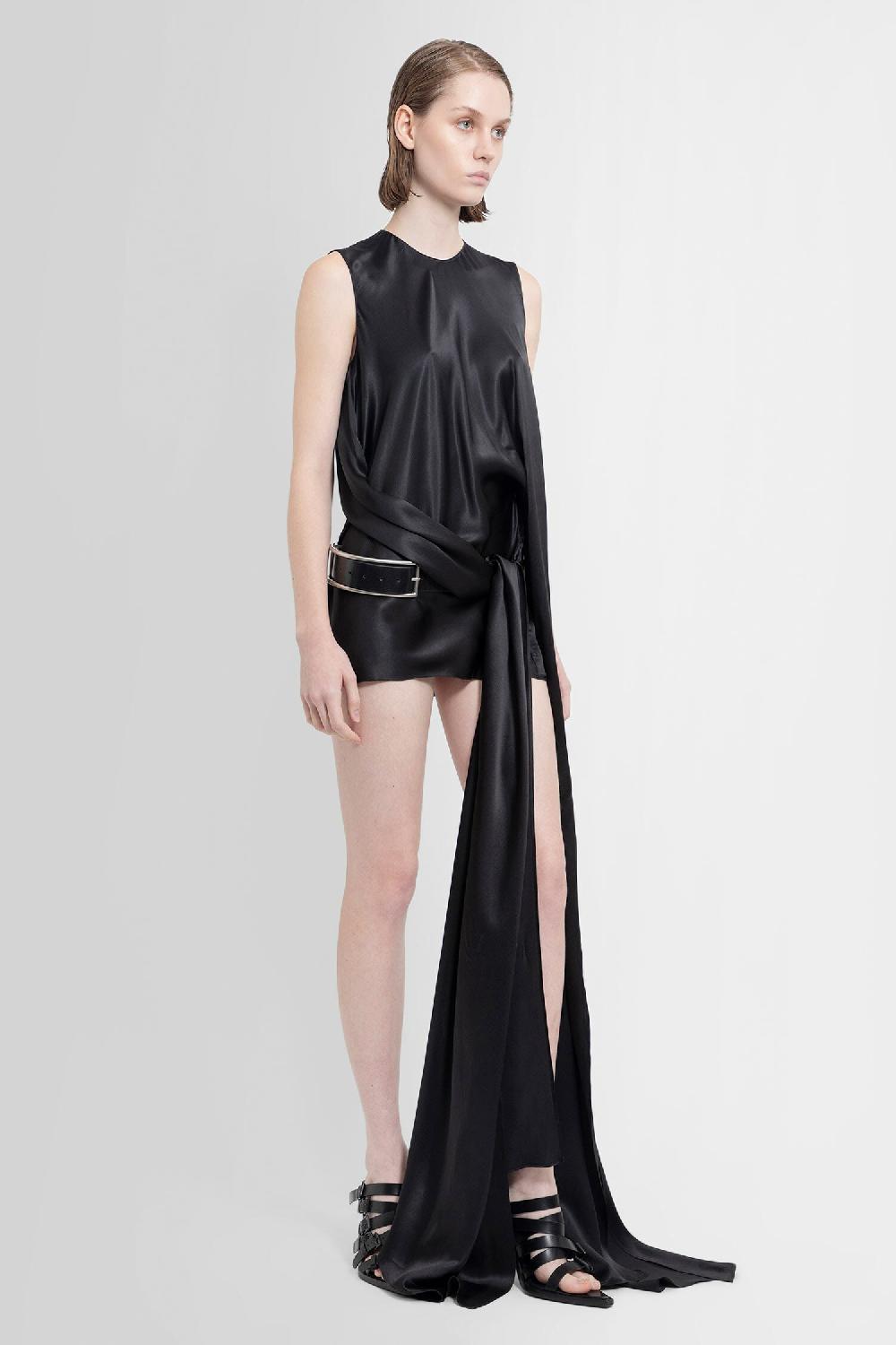 Antonioli ANN DEMEULEMEESTER WOMAN BLACK DRESSES