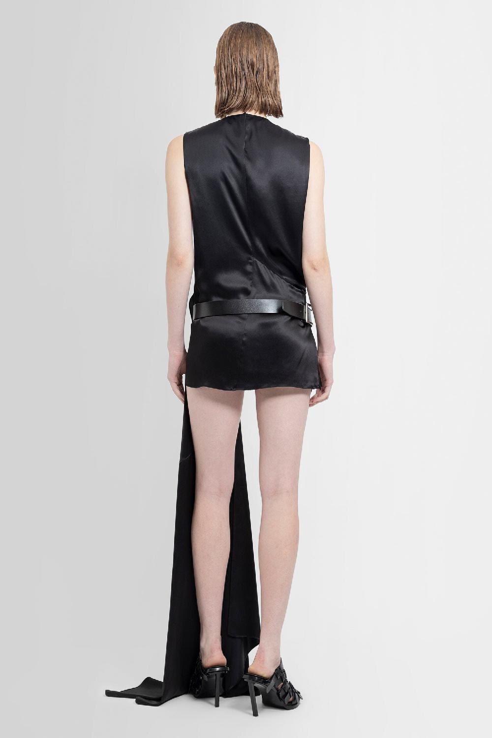 Antonioli ANN DEMEULEMEESTER WOMAN BLACK DRESSES
