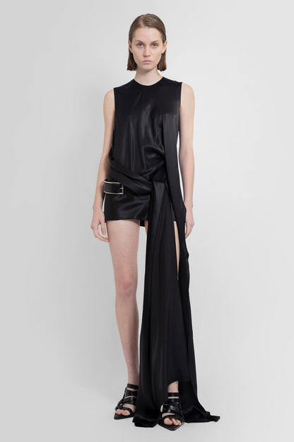 Antonioli ANN DEMEULEMEESTER WOMAN BLACK DRESSES