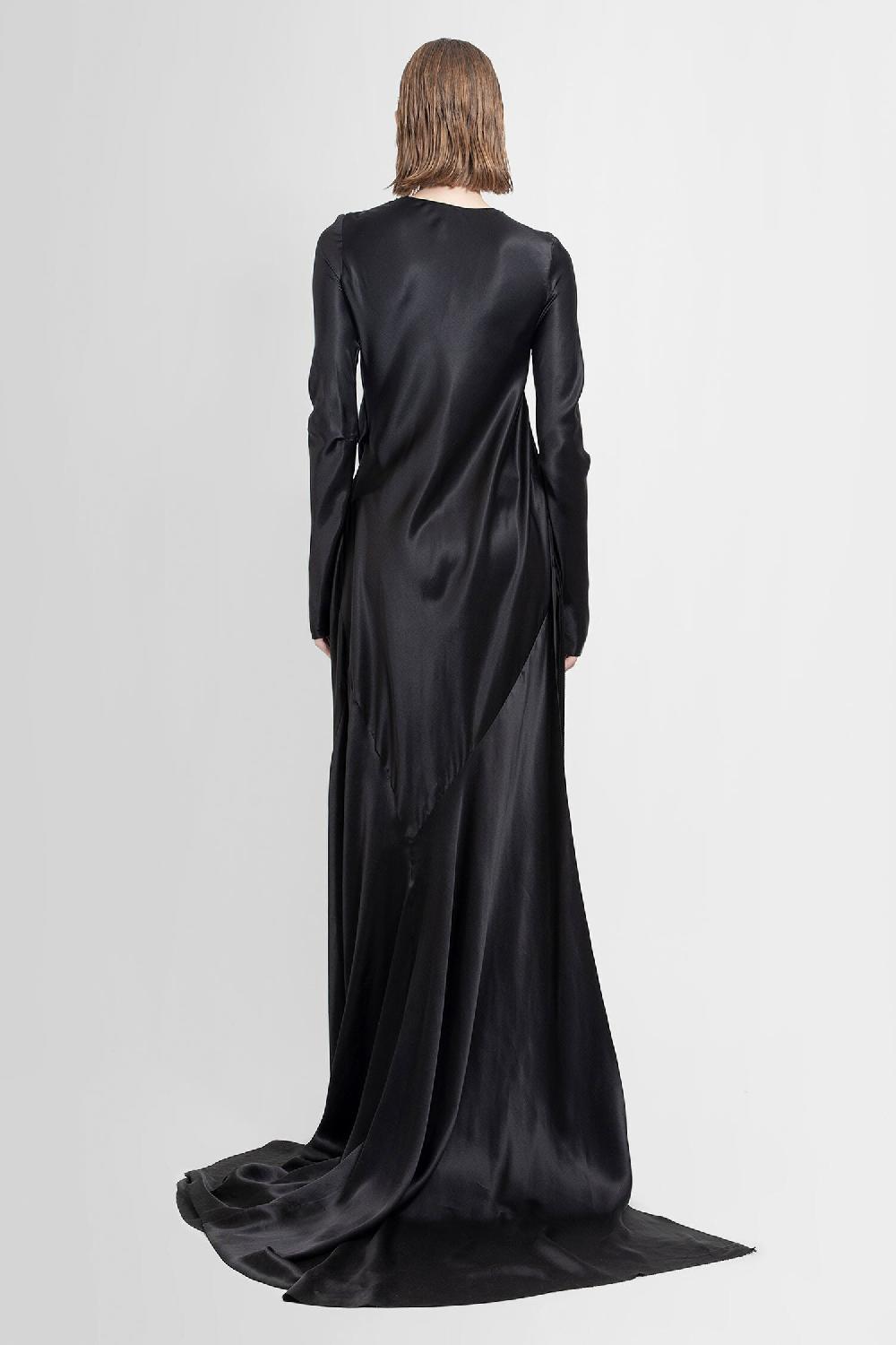 Antonioli ANN DEMEULEMEESTER WOMAN BLACK DRESSES