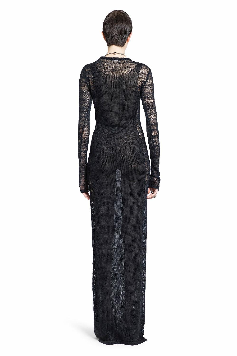 Antonioli ANN DEMEULEMEESTER WOMAN BLACK DRESSES