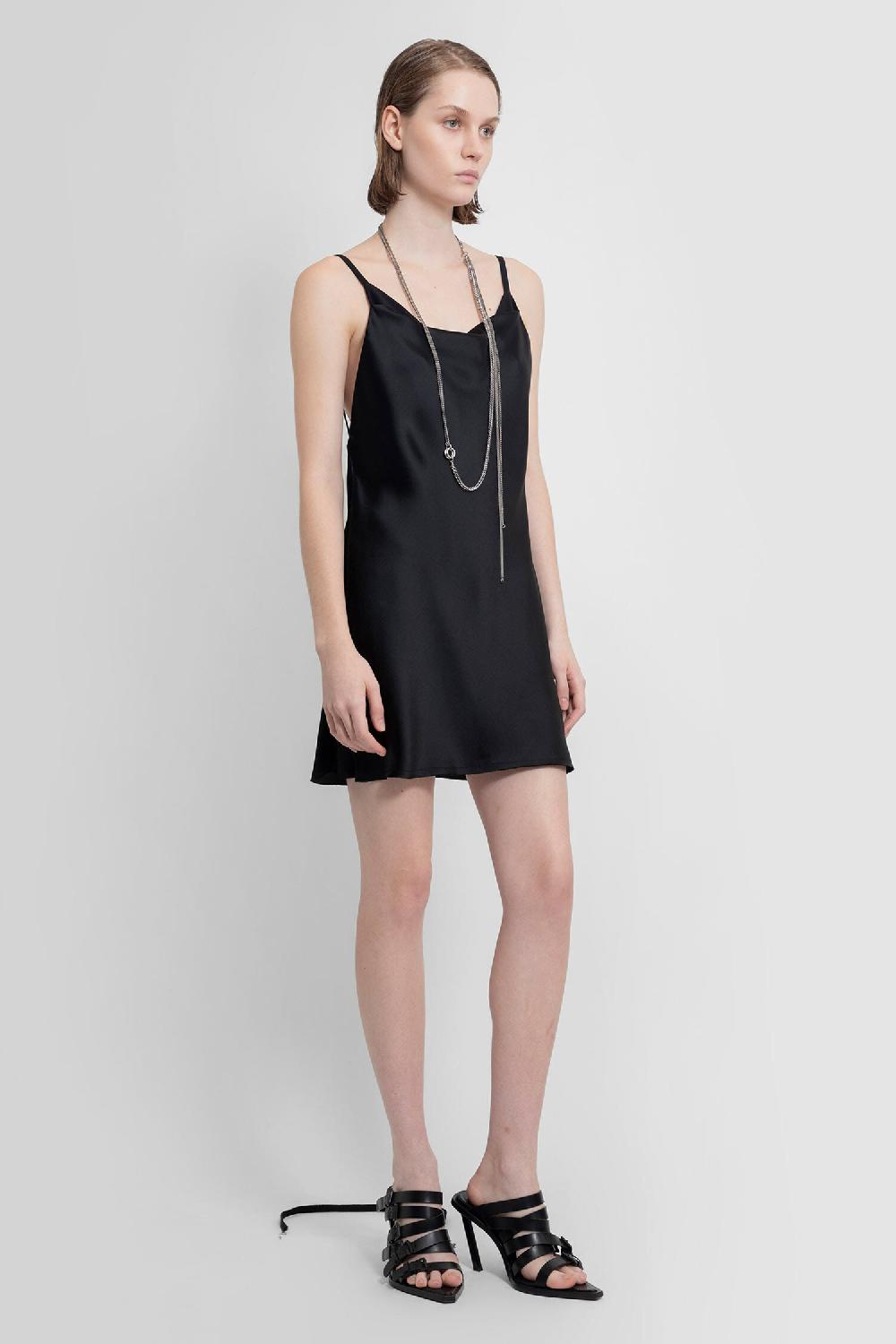 Antonioli ANN DEMEULEMEESTER WOMAN BLACK DRESSES
