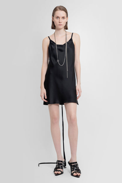 Antonioli ANN DEMEULEMEESTER WOMAN BLACK DRESSES