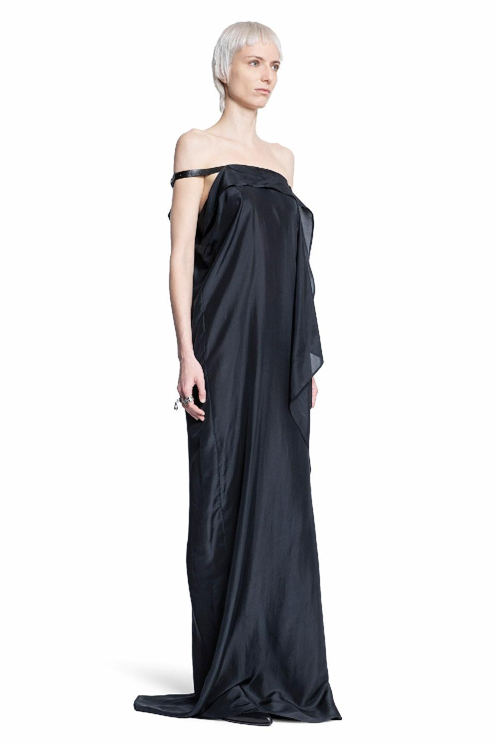 Antonioli ANN DEMEULEMEESTER WOMAN BLACK DRESSES