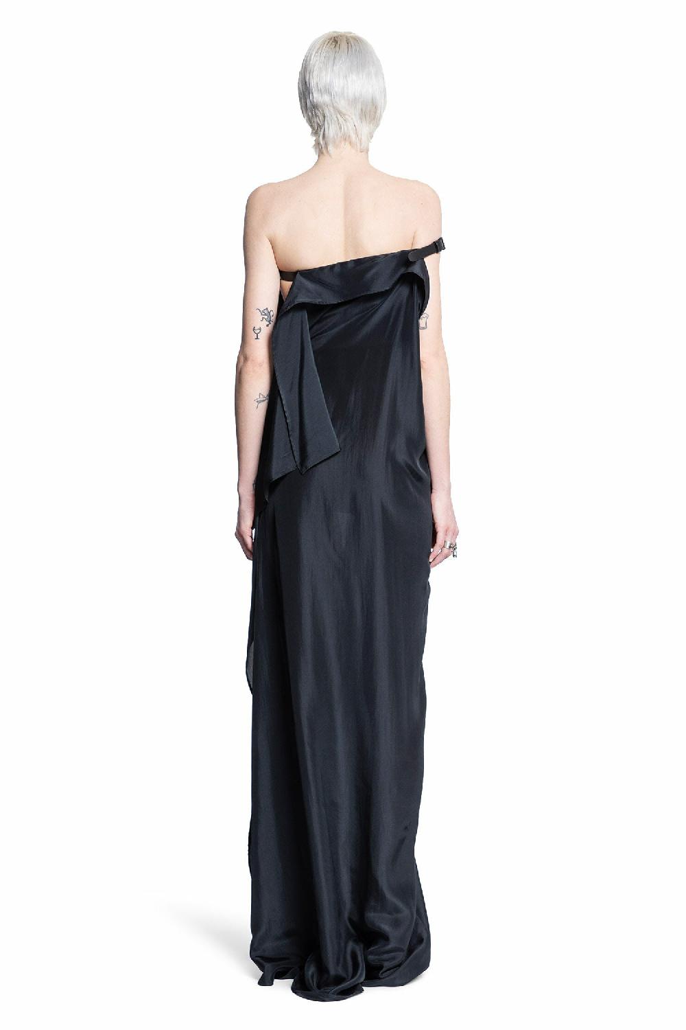 Antonioli ANN DEMEULEMEESTER WOMAN BLACK DRESSES