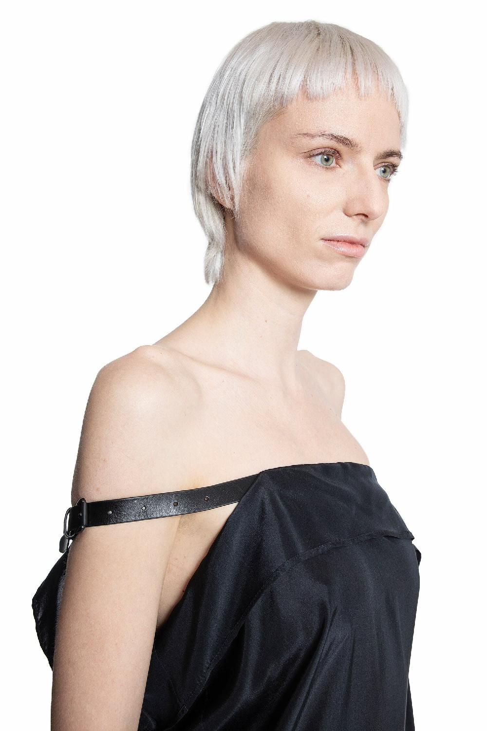 Antonioli ANN DEMEULEMEESTER WOMAN BLACK DRESSES