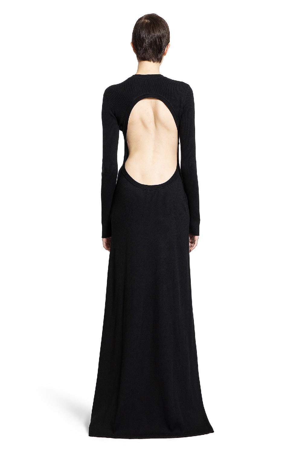 Antonioli ANN DEMEULEMEESTER WOMAN BLACK DRESSES