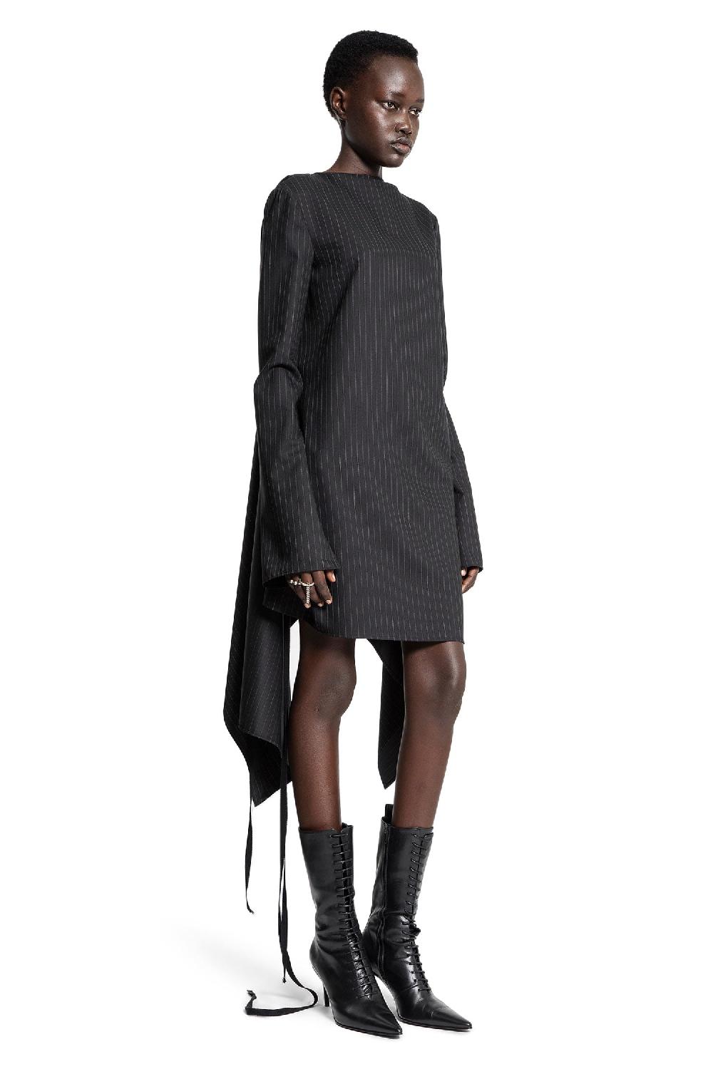 Antonioli ANN DEMEULEMEESTER WOMAN BLACK DRESSES