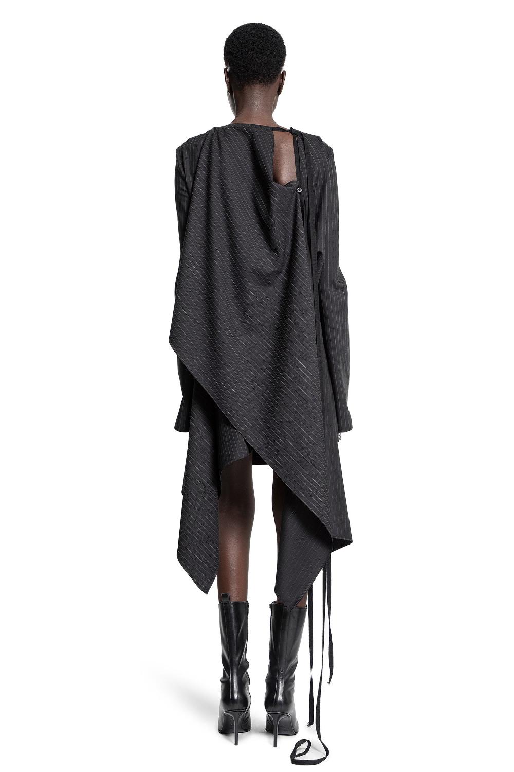 Antonioli ANN DEMEULEMEESTER WOMAN BLACK DRESSES
