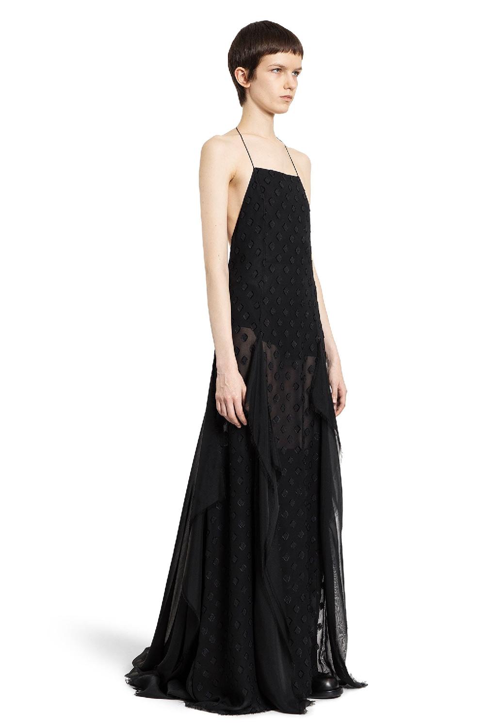 Antonioli ANN DEMEULEMEESTER WOMAN BLACK DRESSES