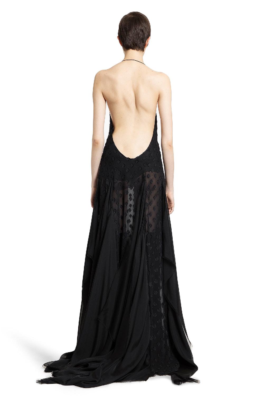 Antonioli ANN DEMEULEMEESTER WOMAN BLACK DRESSES