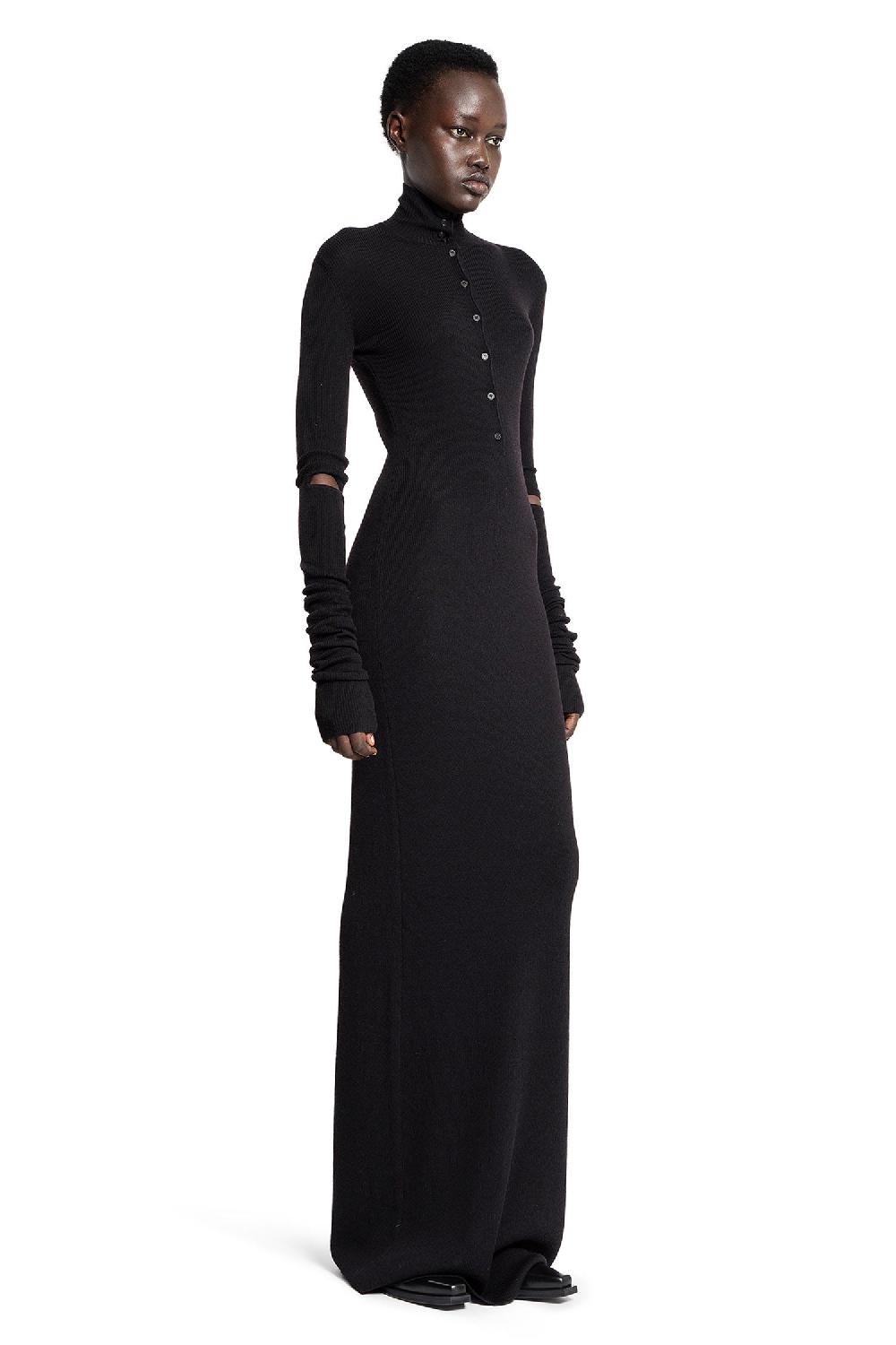 Antonioli ANN DEMEULEMEESTER WOMAN BLACK DRESSES