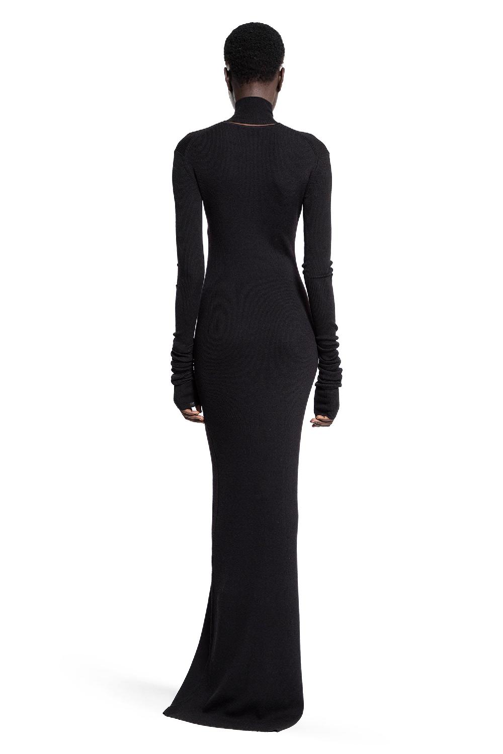 Antonioli ANN DEMEULEMEESTER WOMAN BLACK DRESSES