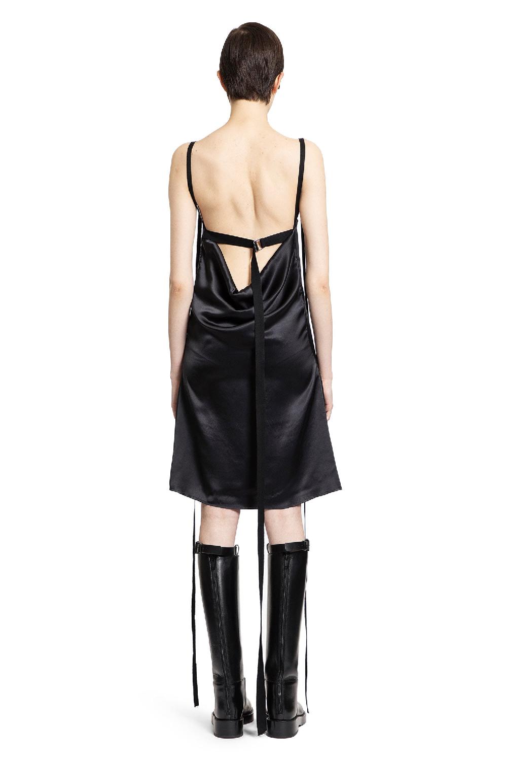 Antonioli ANN DEMEULEMEESTER WOMAN BLACK DRESSES