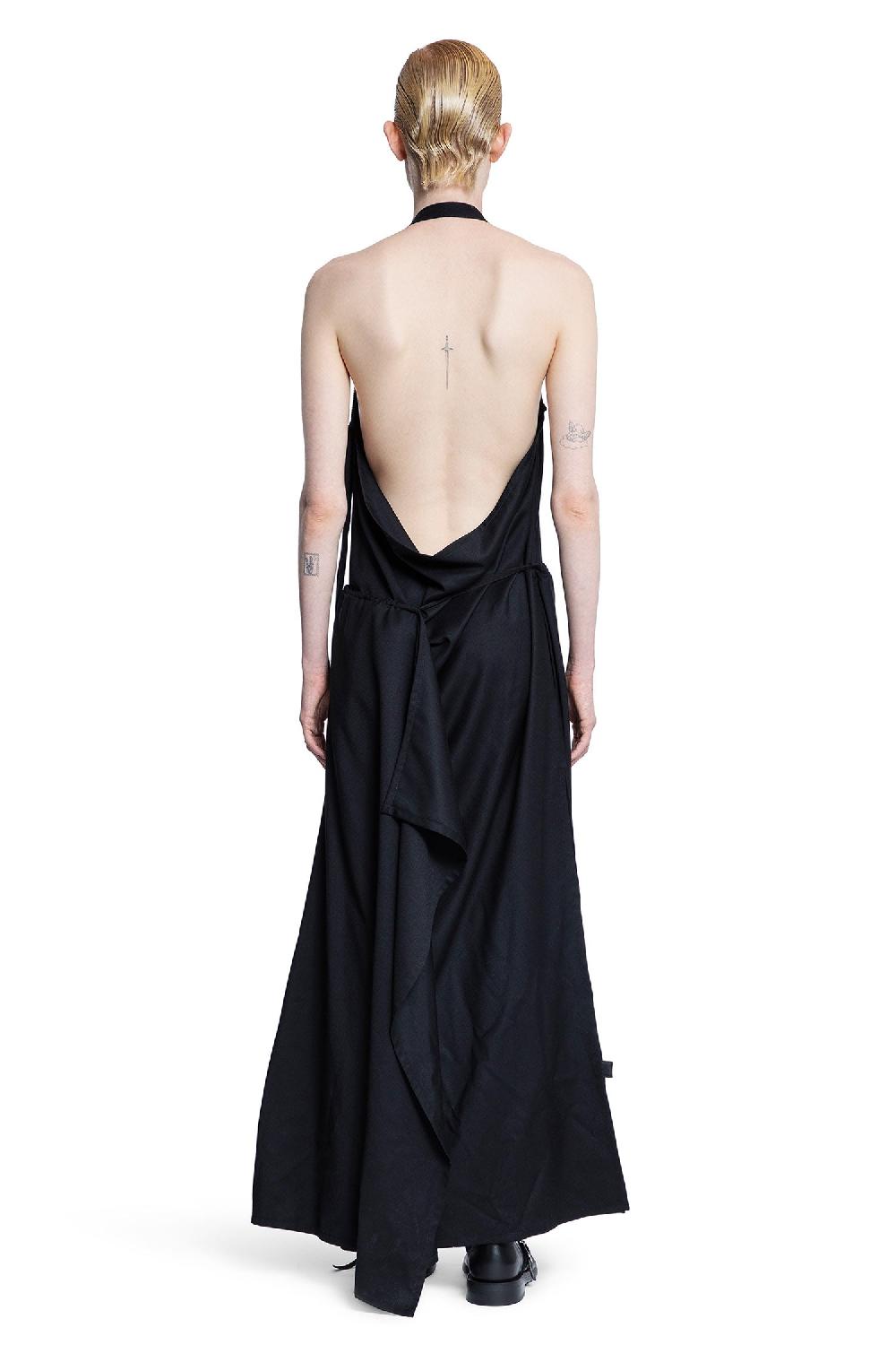 Antonioli ANN DEMEULEMEESTER WOMAN BLACK DRESSES